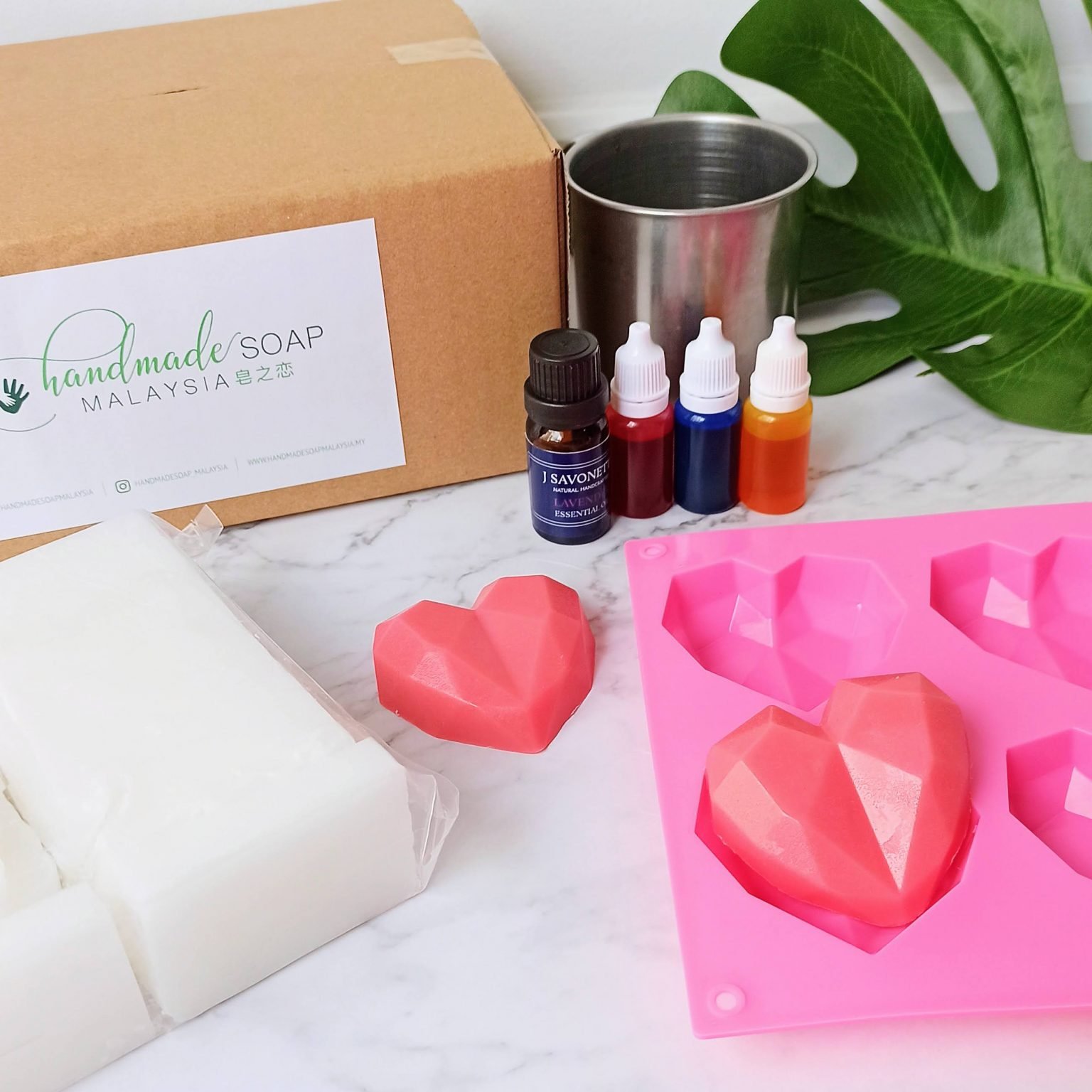 DIY Material Kit Glycerin Soap Making Handmade Soap Malaysia